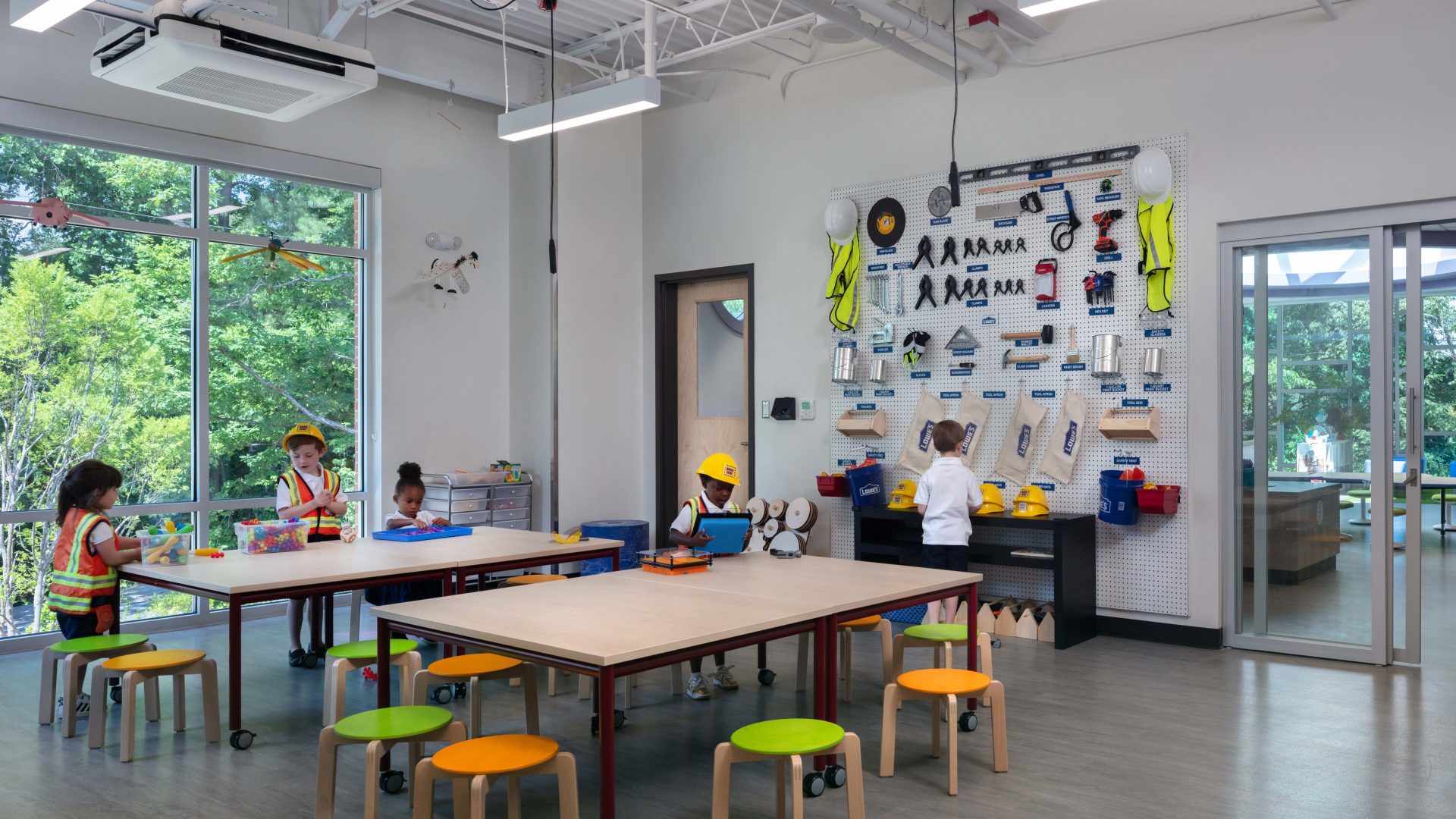 Early Learning Center Tinker Lab, maker space